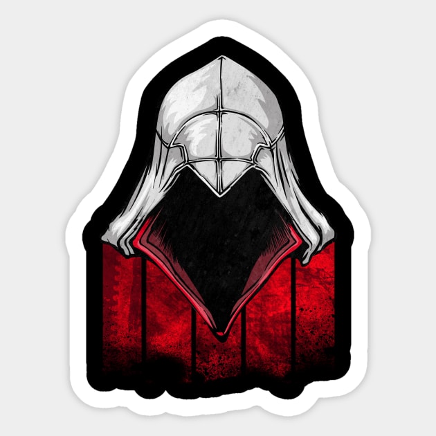 The Assassin Sticker by Beanzomatic